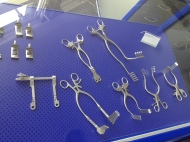 Some of the surgical tools produced here